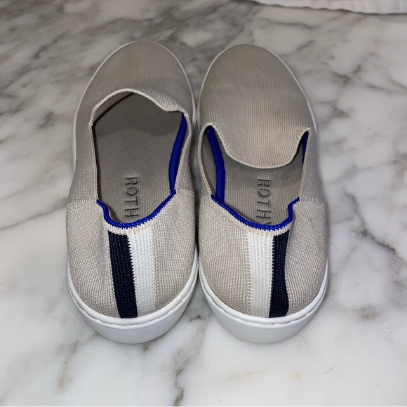 Rothy’s sand original slip on sneaker - Picture 3 of 4
